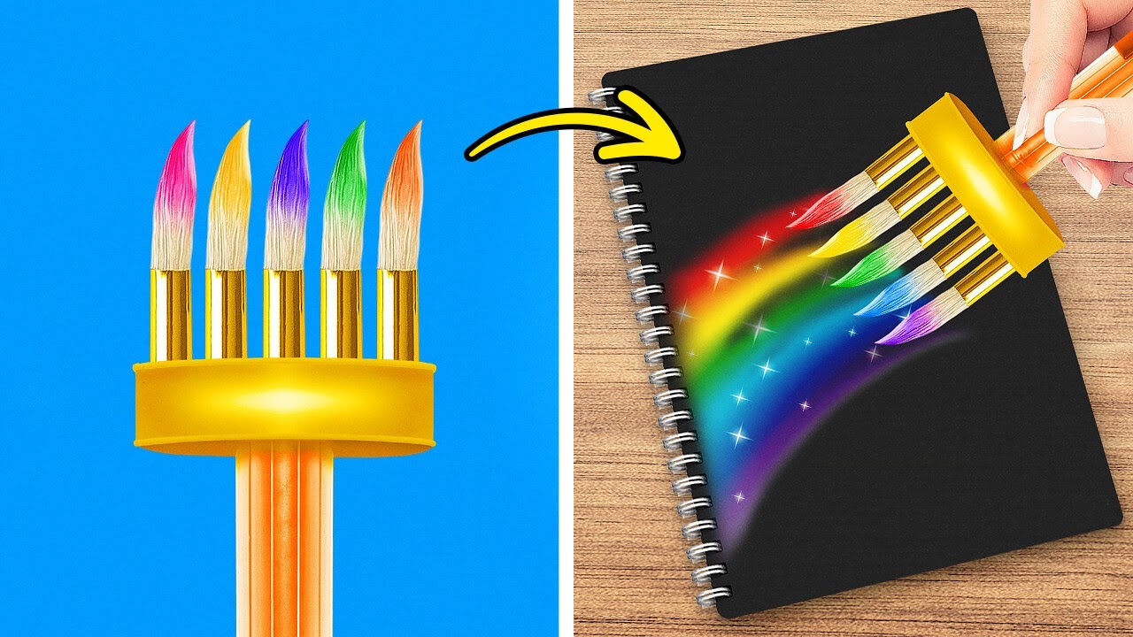 Top Viral Drawing Tips You Should See 🌈🎨 Cool Rainbow Art Ideas