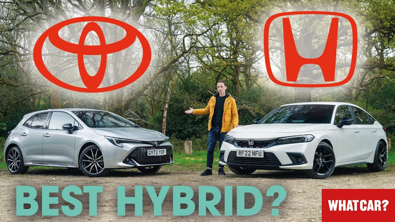 Toyota Corolla vs Honda Civic review – what’s the BEST hybrid car? | What Car?