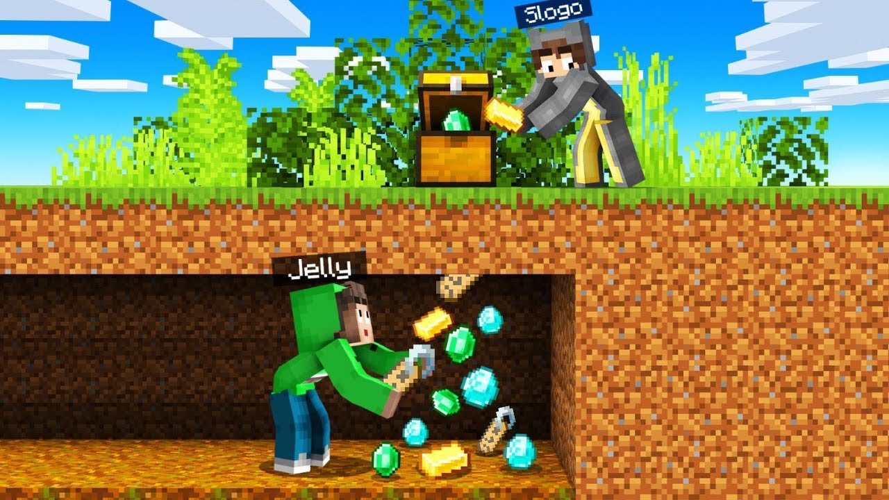 Trolling Slogo In His *NEW* Base! (Minecraft Squid Island)