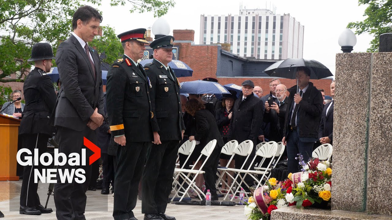 Trudeau speaks at Newfoundland Memorial Day as unknown WWI soldier laid to rest