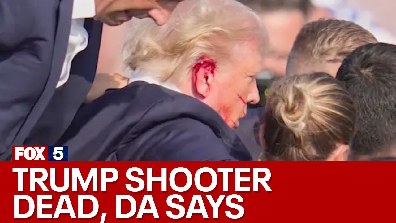 Trump suspected shooter dead, DA says | FOX 5 News