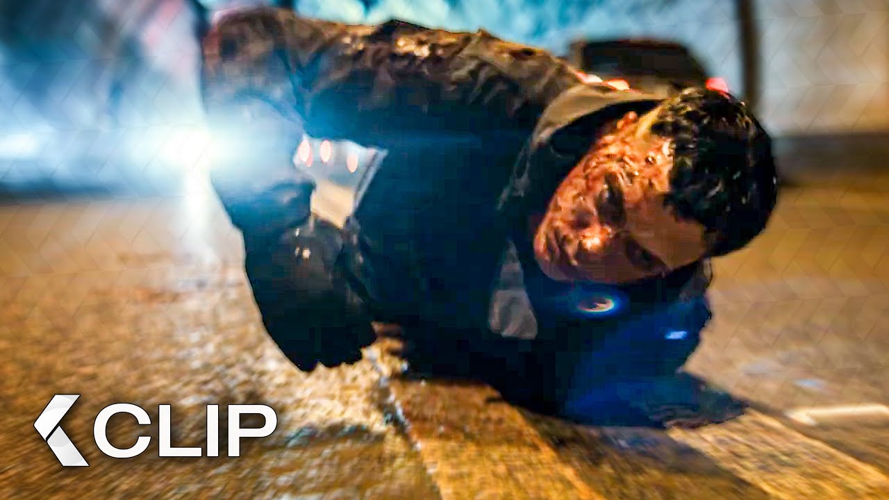 Tunnel Car Fight Scene – THE CROW (2024) Bill Skarsgård