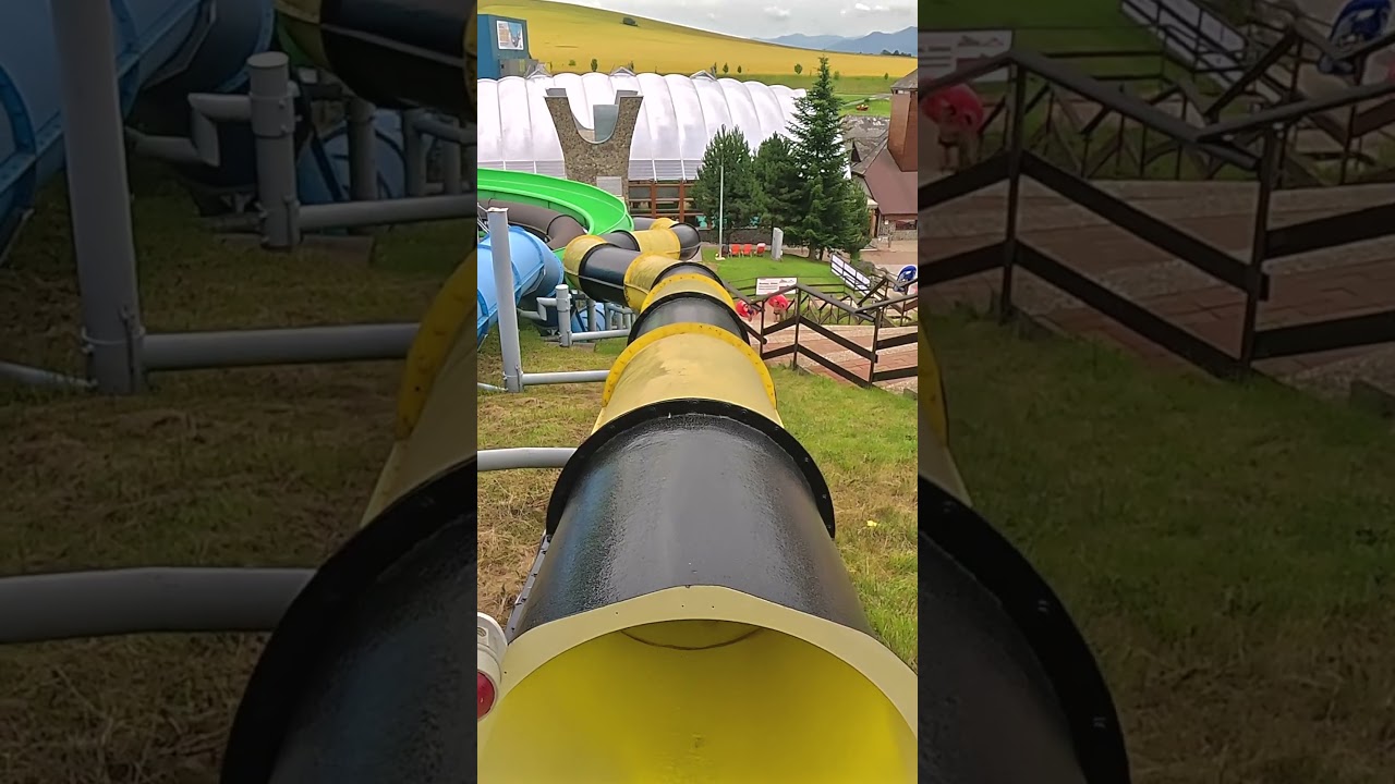 Twister 🍦 Water Slide 💦 at Tatralandia 🇸🇰