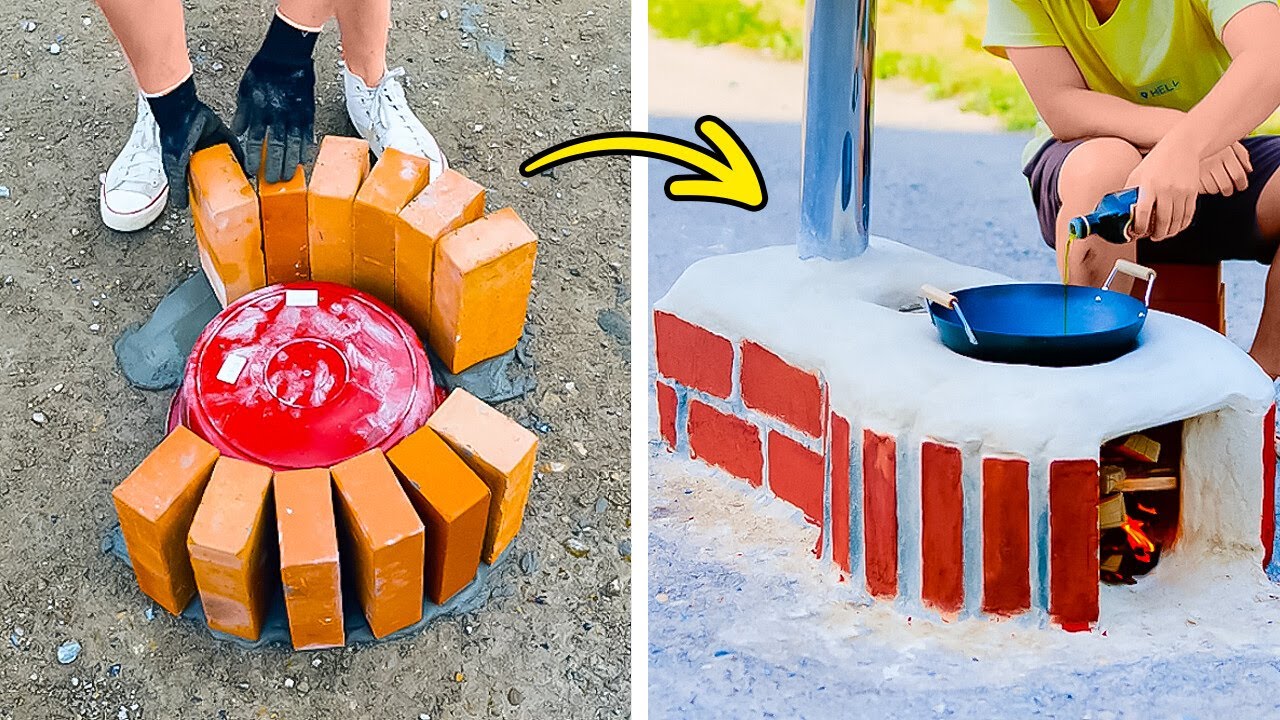 Ultimate Backyard Upgrade: Make Your Own Outdoor Kitchen Stove!