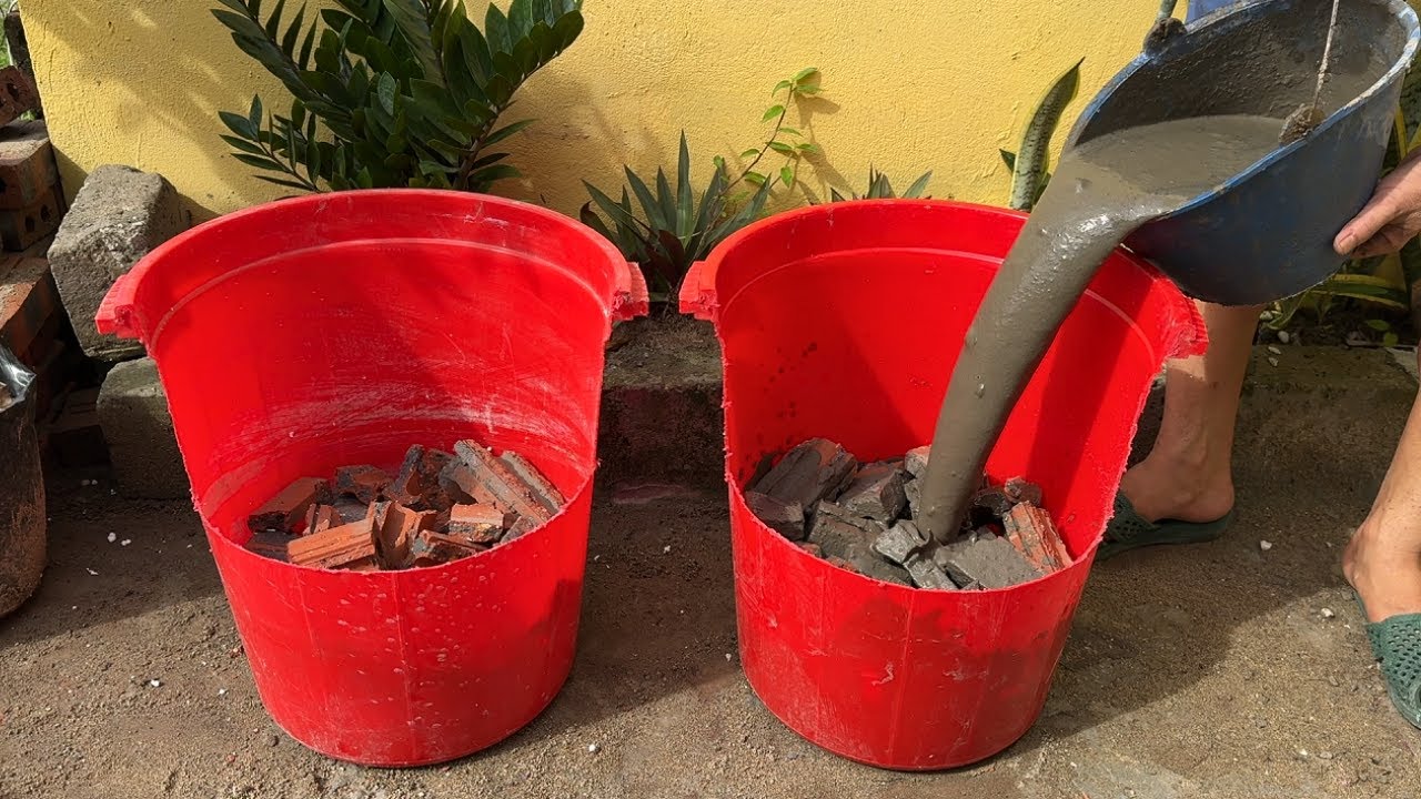 Unique Artworks From Cement For You // Garden Decoration Ideas, Beautiful & Easy