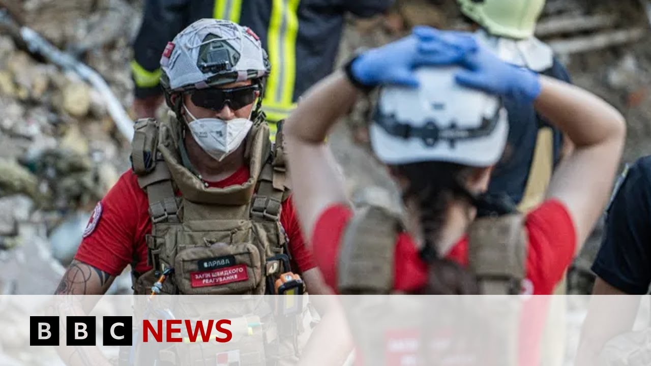 US President Biden condemns ‘Russian brutality’ after deadly Ukraine strikes | BBC News