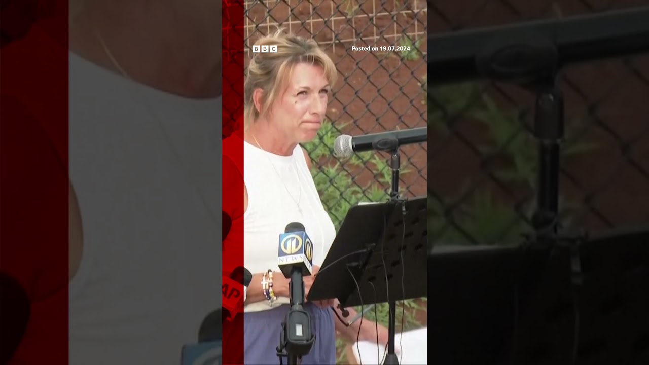 Vigil held for ‘true hero’ killed at Donald Trump rally. #USElection #BBCNews