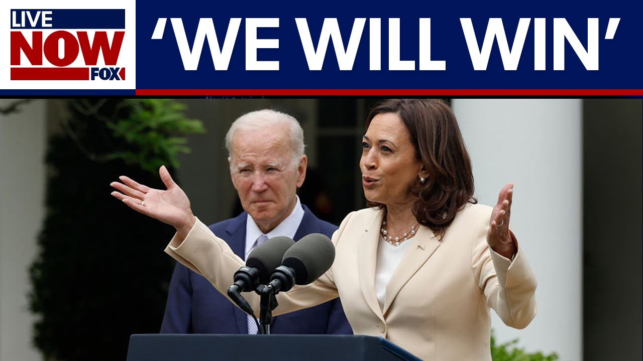 VP Harris: Intend to win Dem nomination after Biden ends bid | LiveNOW from FOX