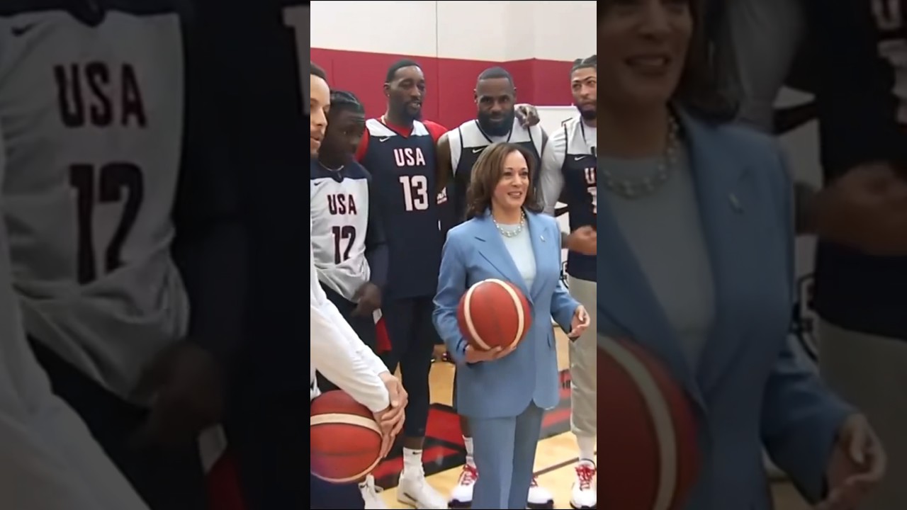 VP Harris to Team USA: ‘Bring back the gold’