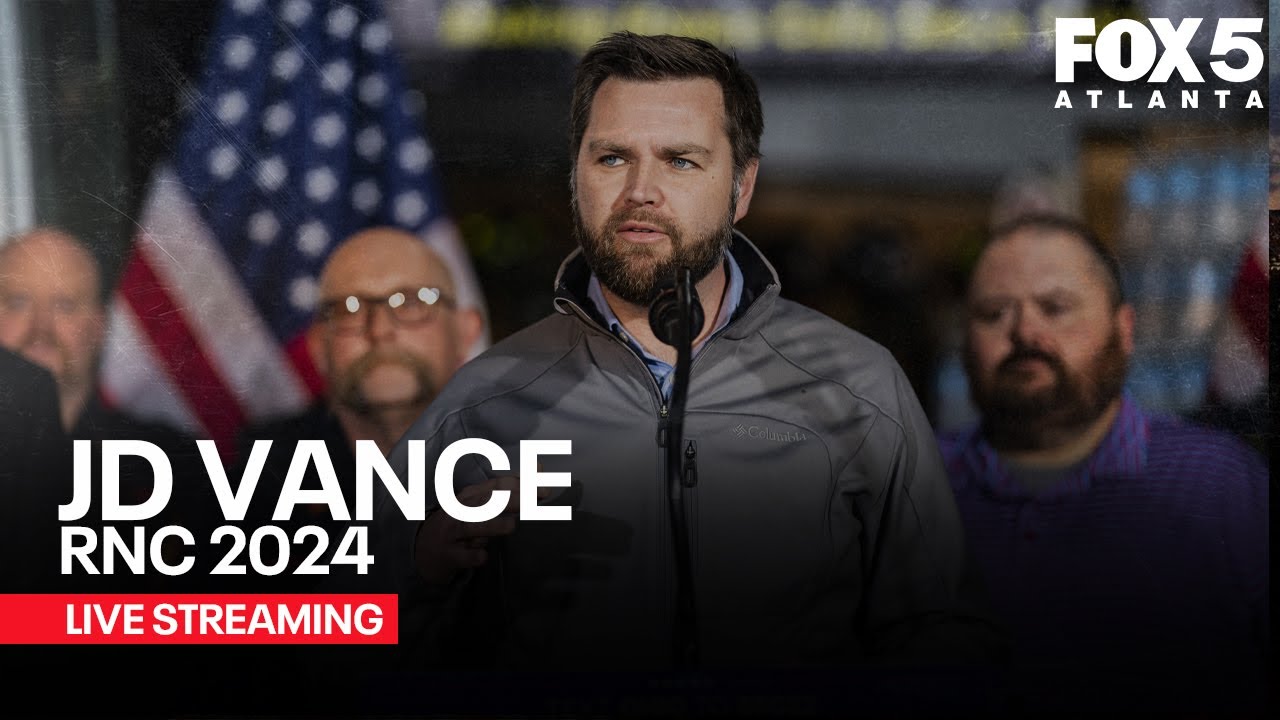 WATCH LIVE: GOP vice presidential nominee Sen. JD Vance speaks at 2024 RNC