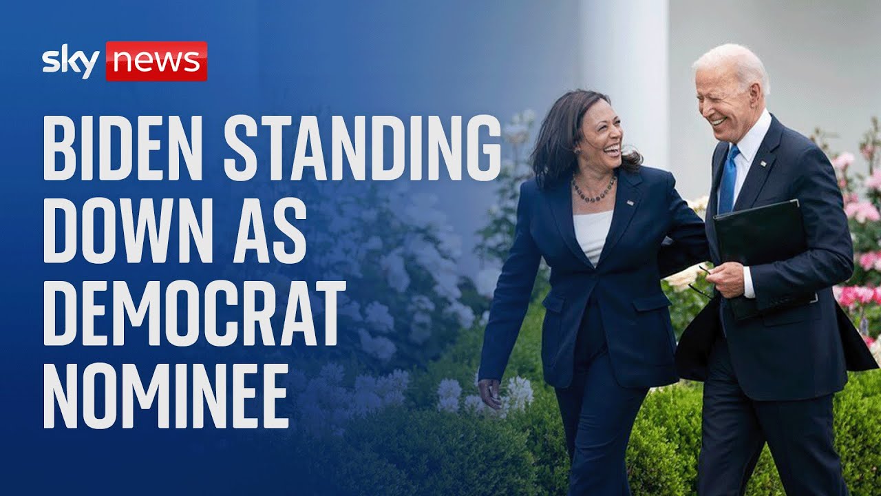 Watch live: Joe Biden withdraws from presidential race and endorses Kamala Harris