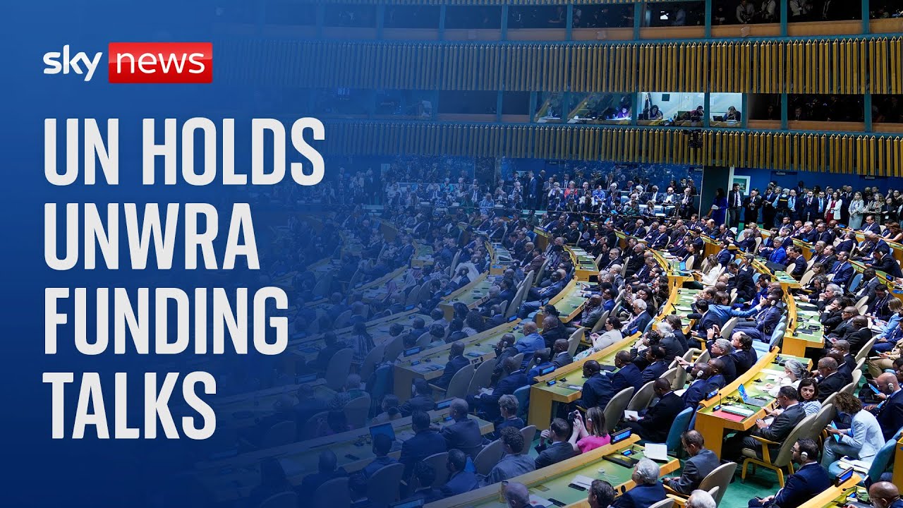 Watch: UN pledging conference for UNWRA working with Palestine refugees