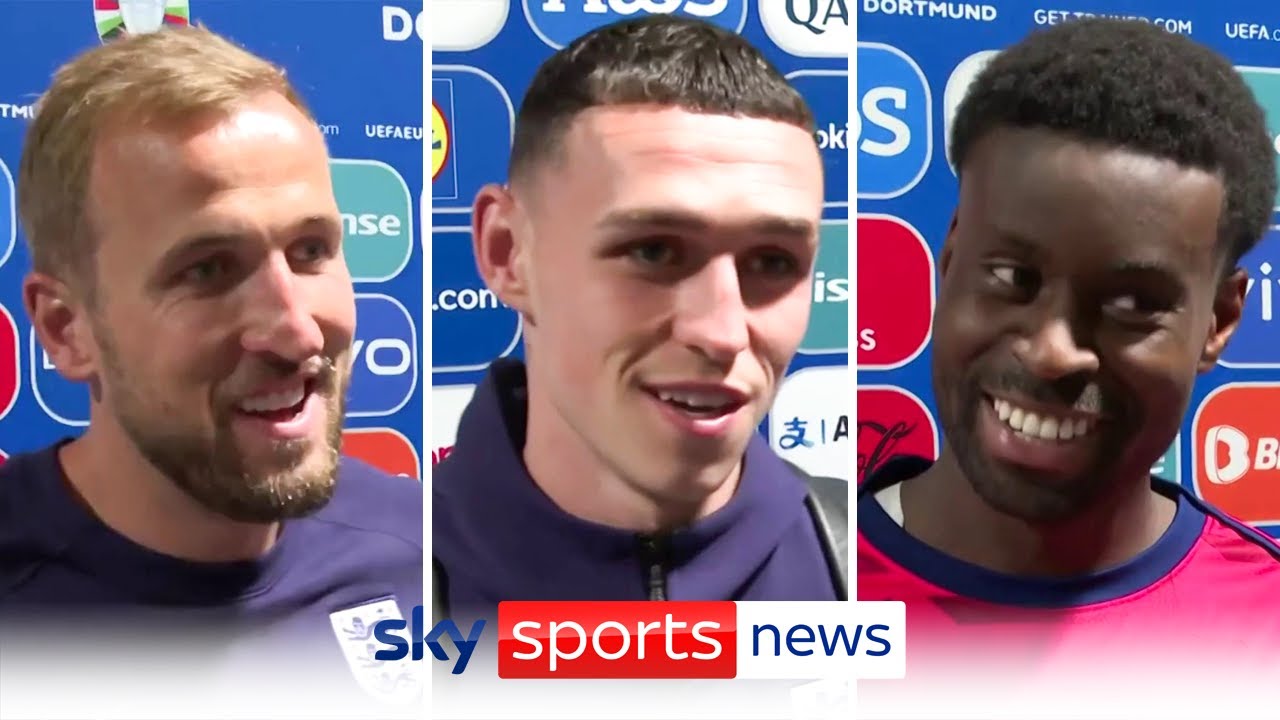 ‘We are here to win it’ | Kane, Foden and Guehi react to England reaching the Euro 2024 final