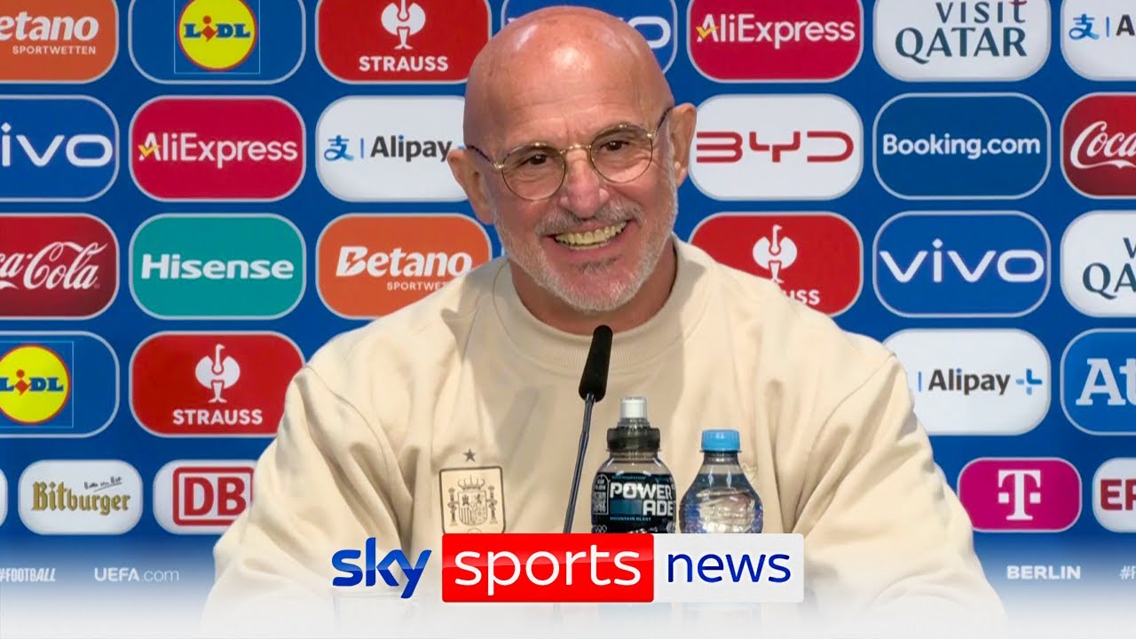 “We are very happy, we’re really excited!” | Spain manager Luis de la Fuente looks ahead to final