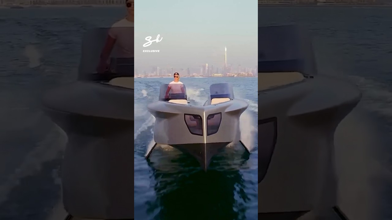 We got to check out the Foiler yacht worth $1 million! 🛥️ #yacht #luxury #boatlife