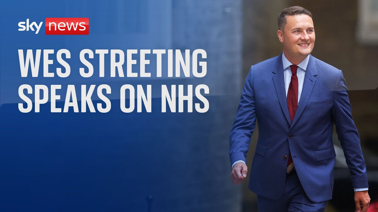Wes Streeting delivers speech on the NHS at Future of Britain Conference 2024