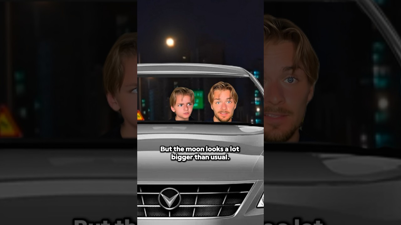 Why Does  Looks Like the Moon is Following Us?