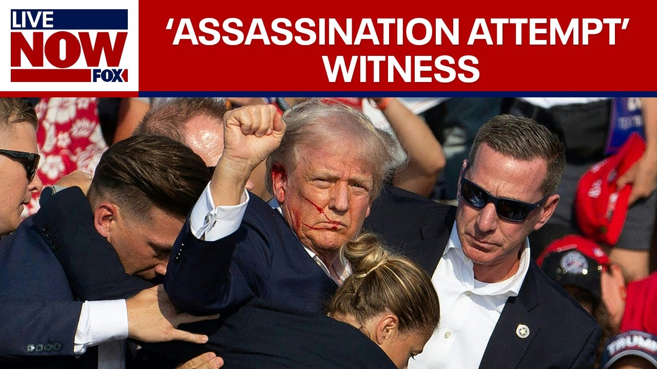 Witness recounts moment of ‘assassination attempt’ | LiveNOW from FOX