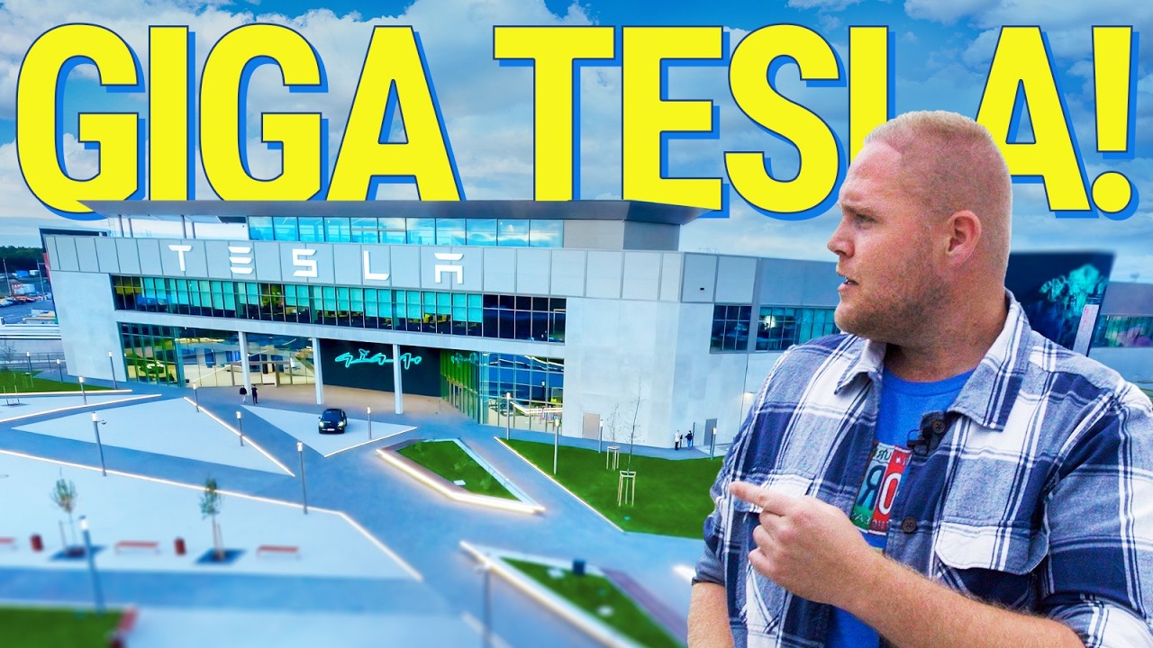 World’s First Berlin Tesla Gigafactory Tour!