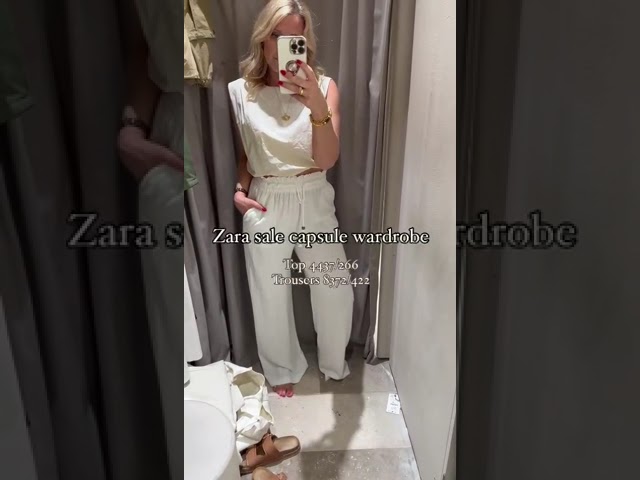 Zara Capsule Wardrobe Haul