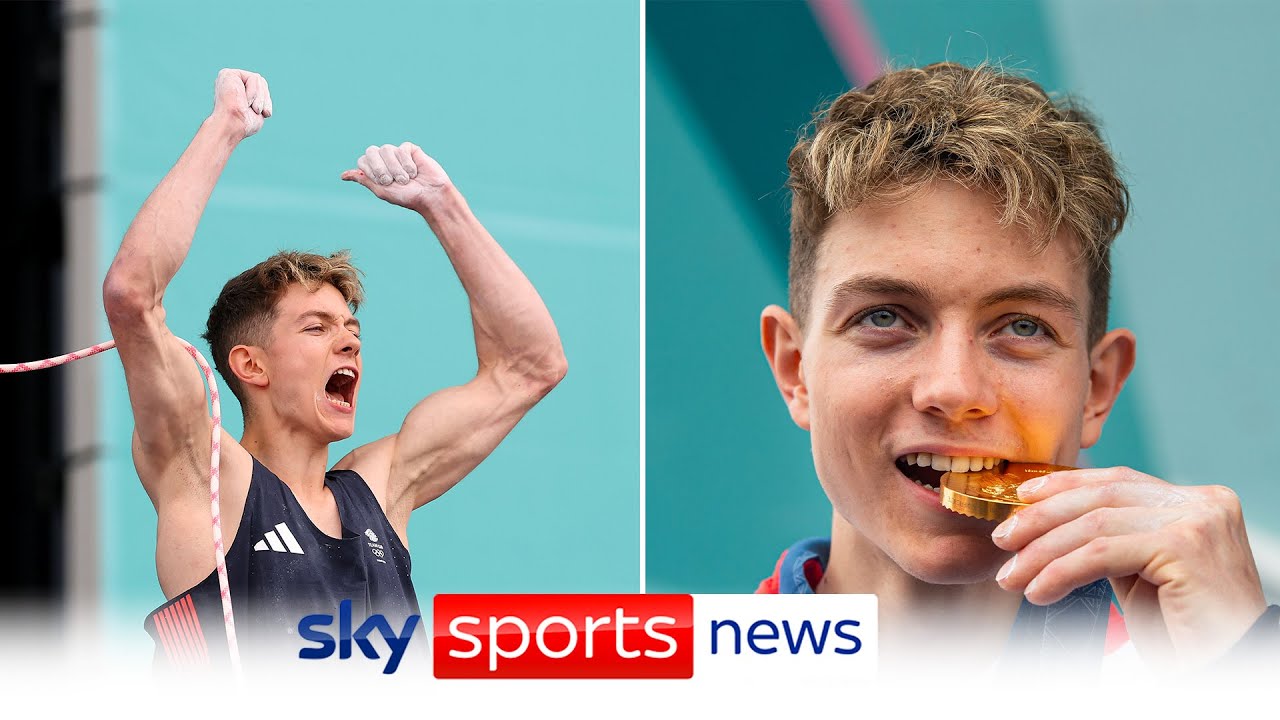19-year-old Toby Roberts wins climbing gold medal for Team GB