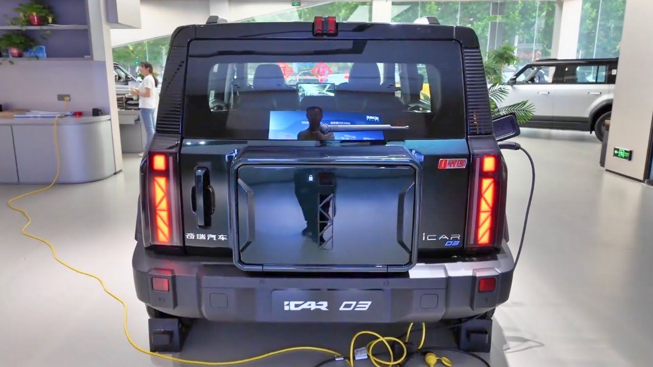 2024 Chery iCAR 03 in-depth Walkaround