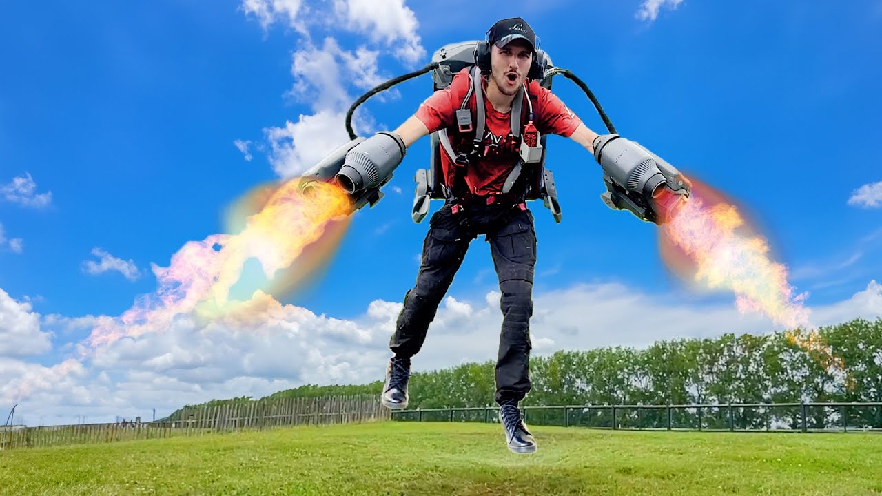$500,000 Jet Suit Turns You Into Iron Man!