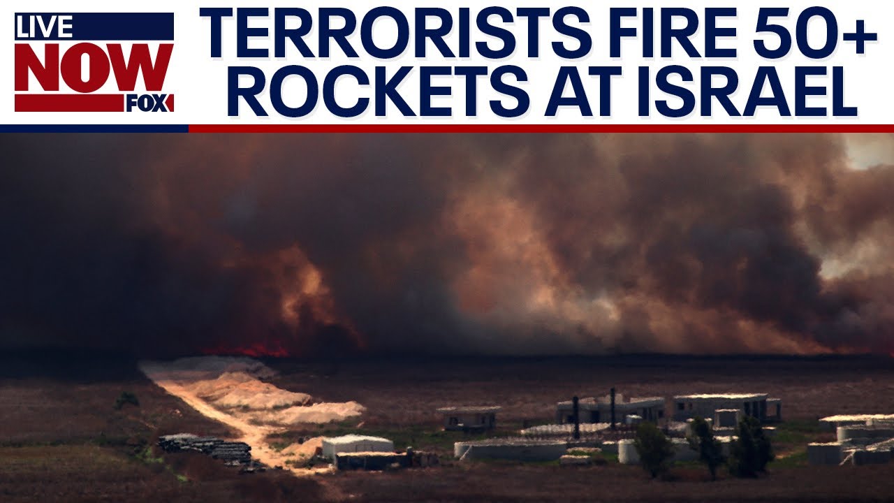 55 rockets fired at Israel by Hezbollah terrorists, IDF says | LiveNOW from FOX