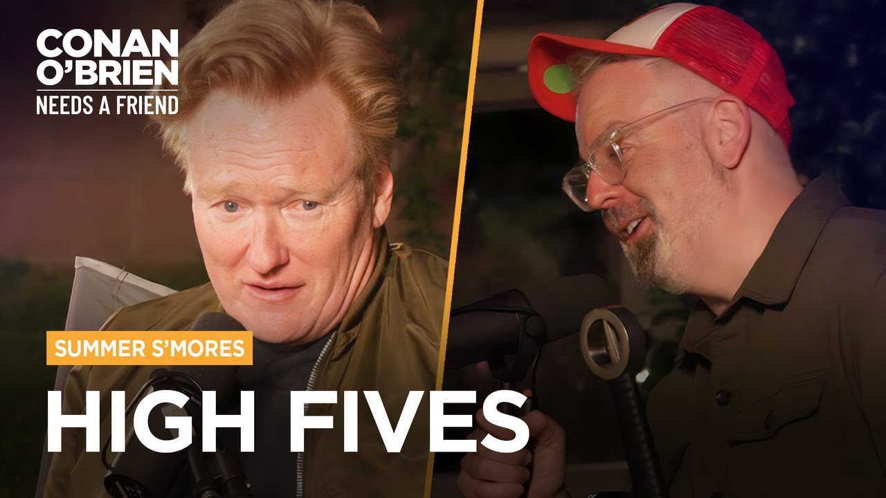 Aaron Bleyaert Shows Off His New Sword | Conan O’Brien Needs A Friend