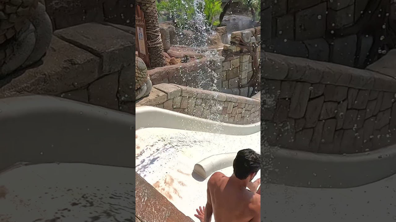 Apocalypse Water Slide 💦 at Caribe Bay Venice 🇮🇹