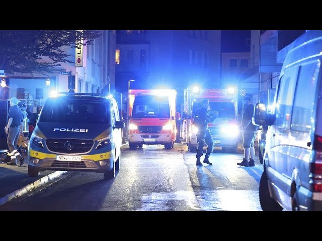 At least three people killed and five injured in Solingen festival stabbing attack