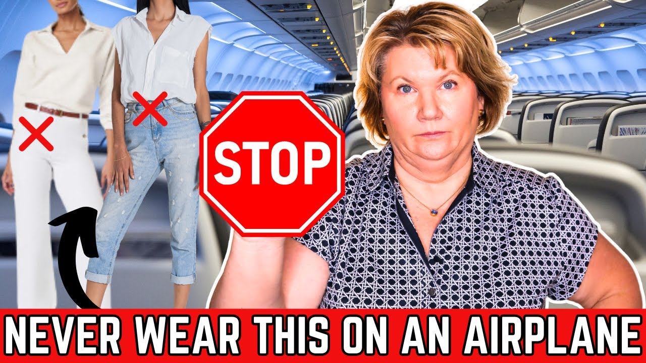 Avoid Wearing These Travel Outfits on an Airplane! ✈️❌