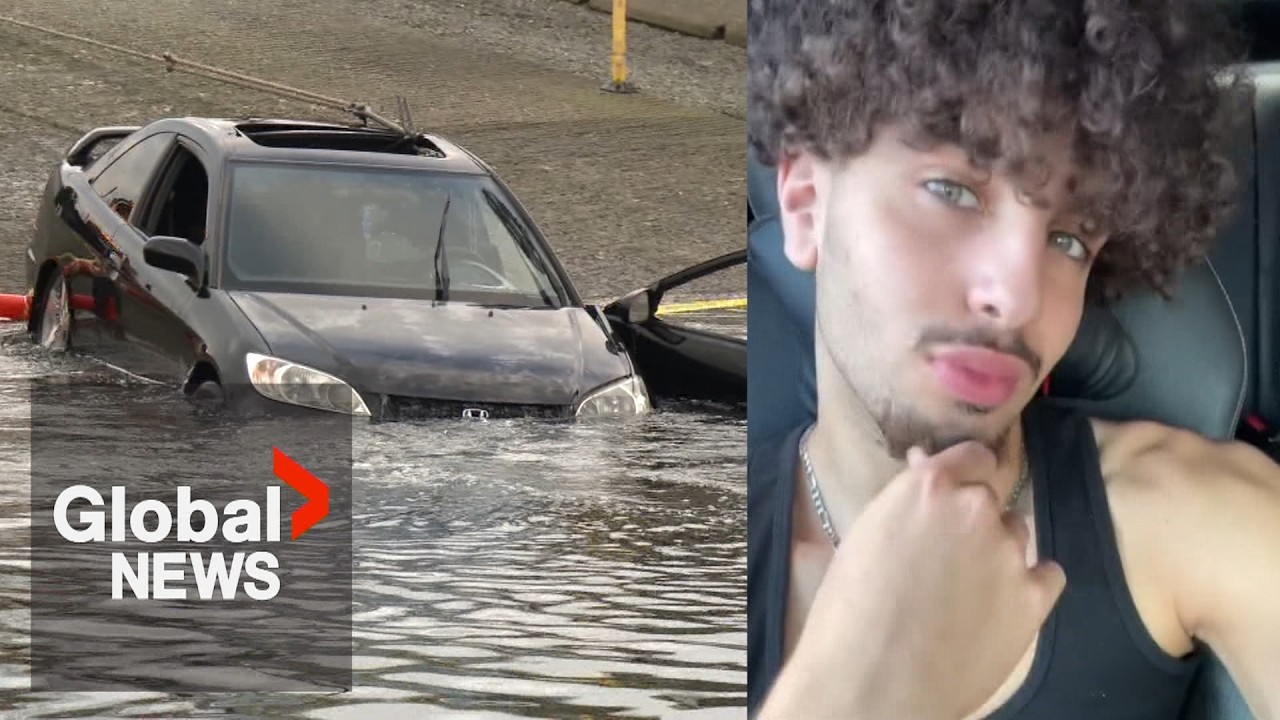BC man accused of driving into ocean for livestream stunt faces 5 new vehicle-related charges