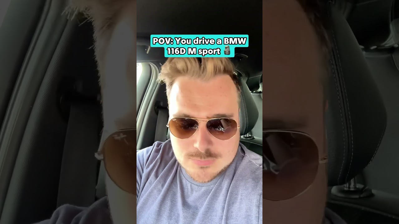 BMW 116d sport mode ENGAGE!