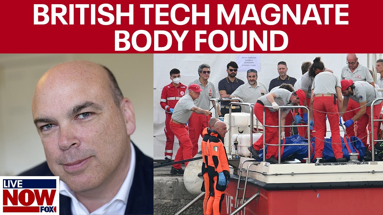 BREAKING: Body of tech giant Mike Lynch found in yacht wreckage, officials say | LiveNOW from FOX