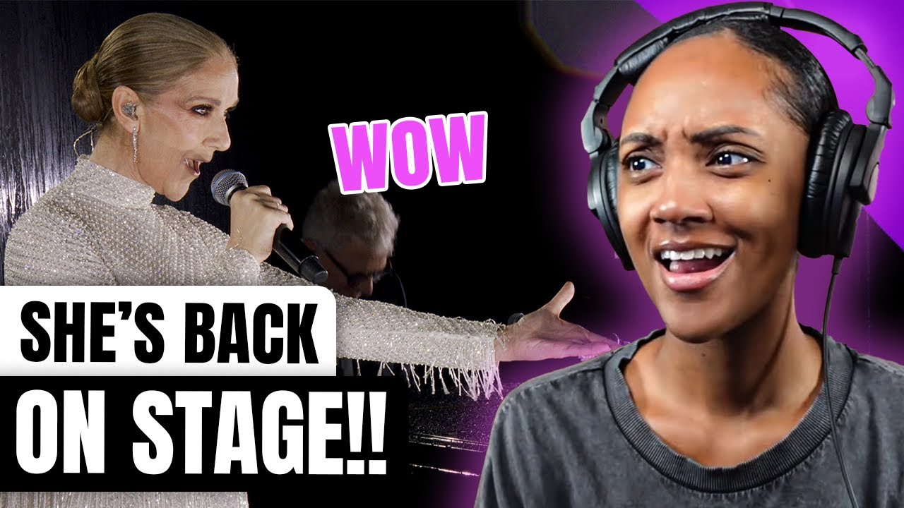 CELINE WINS THE GOLD! | Celine Dion Closes The Olympic Opening Ceremony (REACTION)
