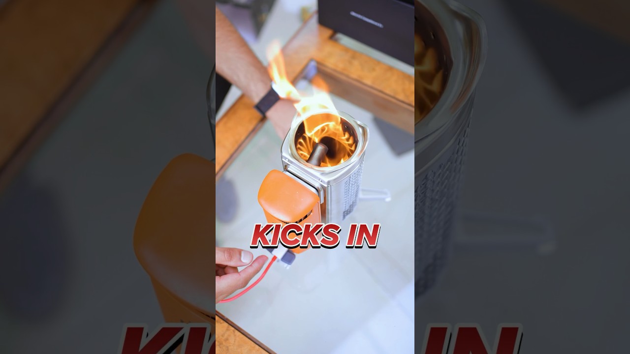 Charge your phone with FIRE?!