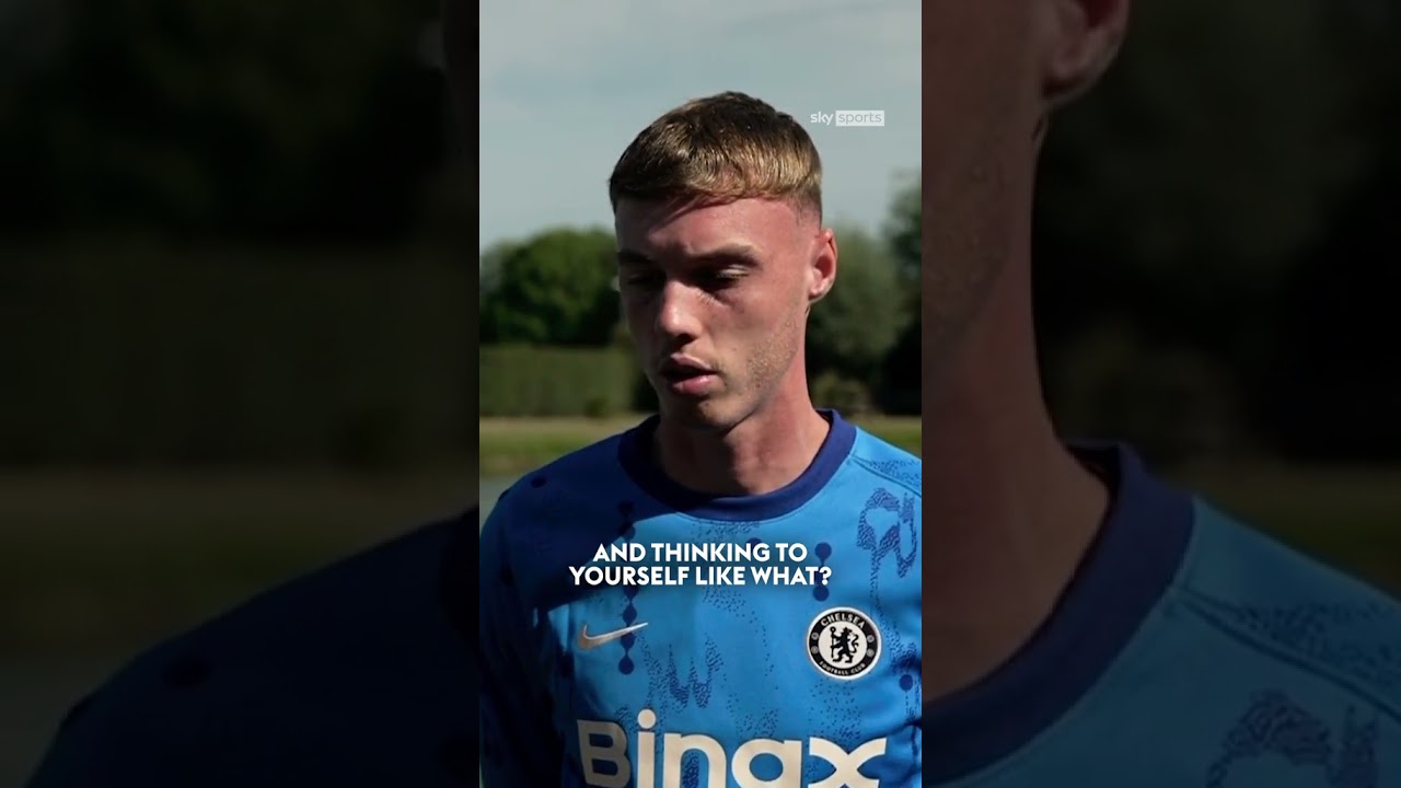 Cole Palmer on not starting for England in their Euro campaign..🥶 #shorts #skysports #colepalmer