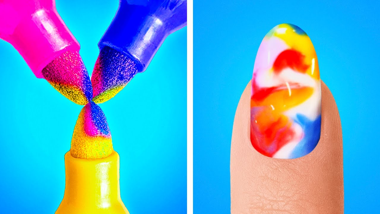 Creative Manicures: Step-by-Step Tutorials And Nail Hacks 💅