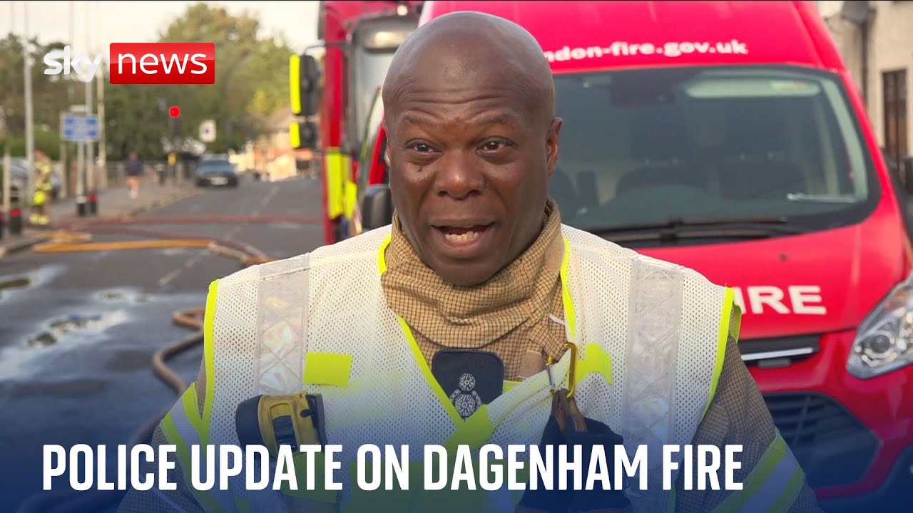 Dagenham: Major incident ‘stood down’ following London tower block fire, London Fire Brigade say