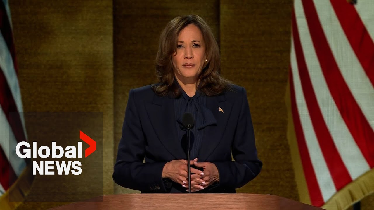 DNC 2024: Harris says Democrats “trust women” in vow to protect female reproductive rights