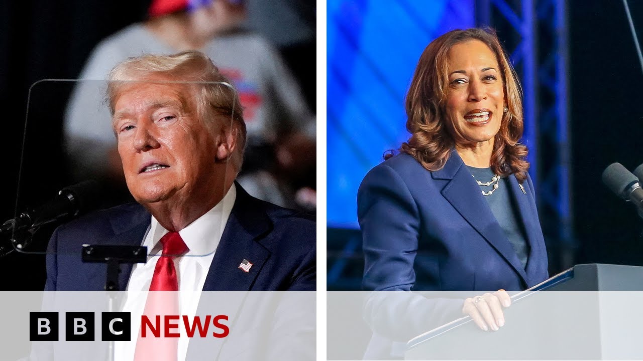 Donald Trump questions Kamala Harris’ racial identity | BBC News