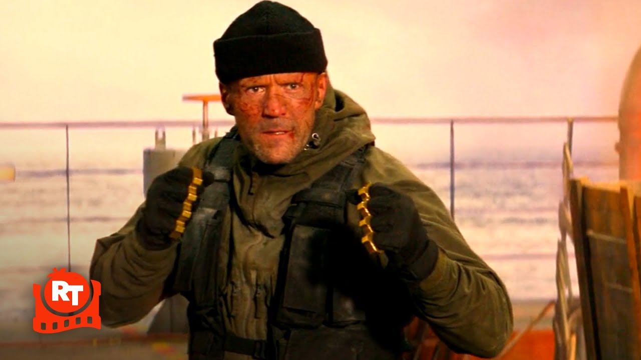 Expend4bles (2023) – Barney Saves Lee Scene | Movieclips