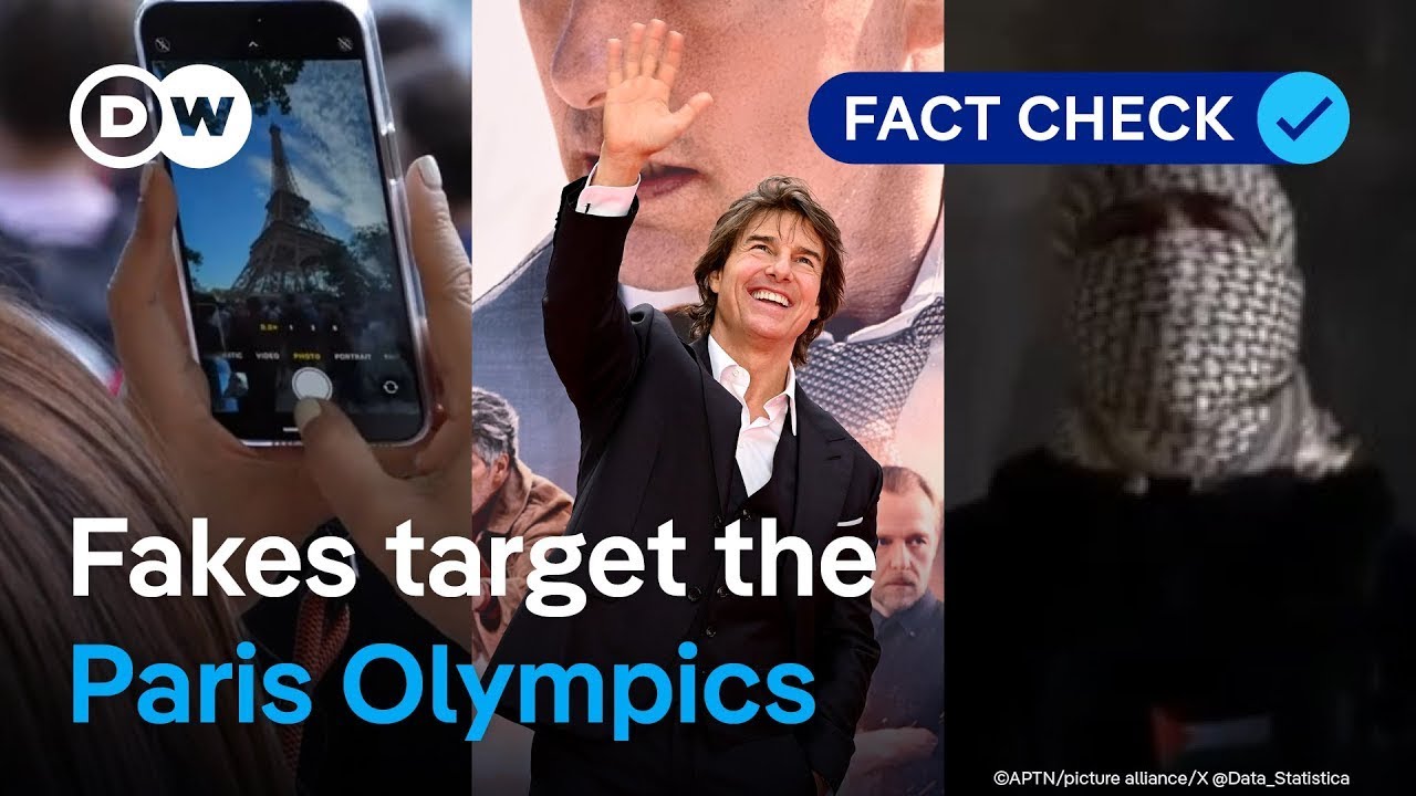 Fact check: Fakes target the Paris Olympics | DW News