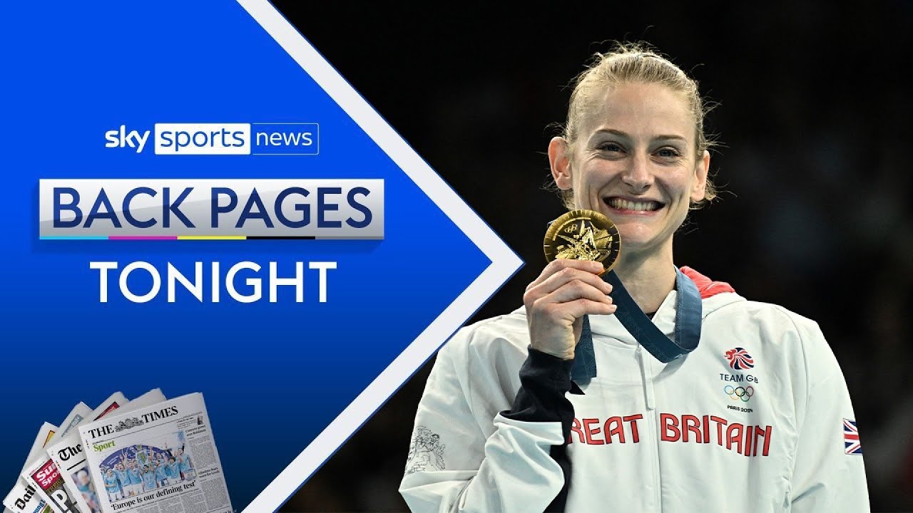 Fantastic Friday for Team GB at Olympics as they win three gold medals | Back Pages Tonight