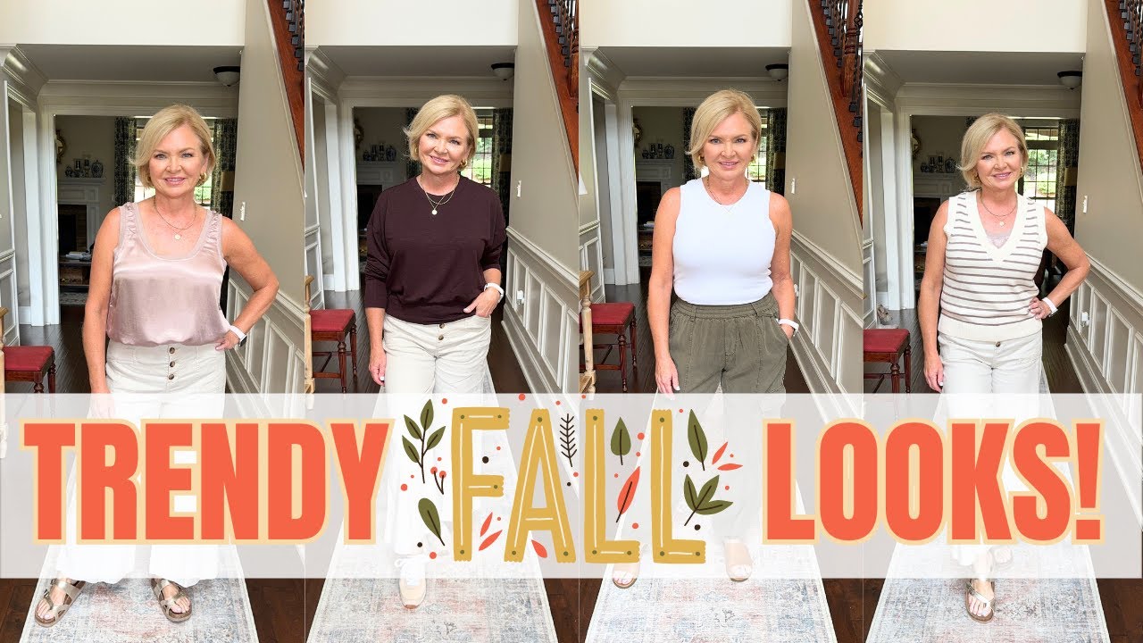 Fashion Over 50: Trendy Fall Transition Outfits!