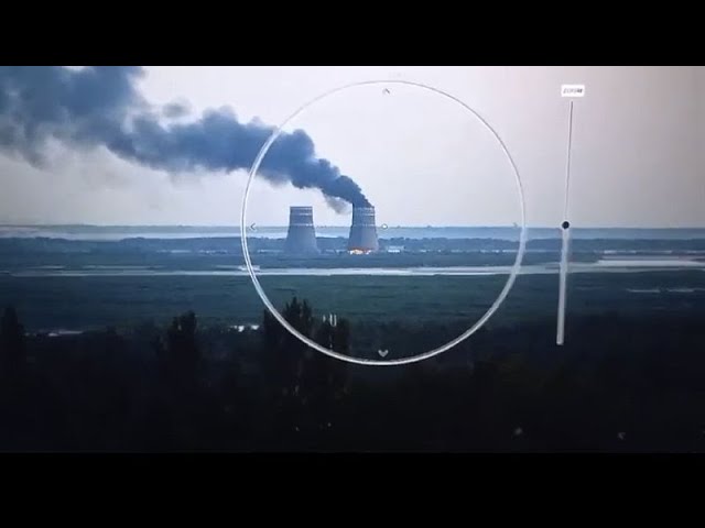 Fire breaks out at Russian-occupied Zaporizhzhia power plant