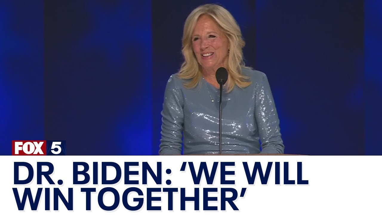 First lady Jill Biden addresses DNC on night 1: ‘We can’t afford to lose’ | FOX 5 News