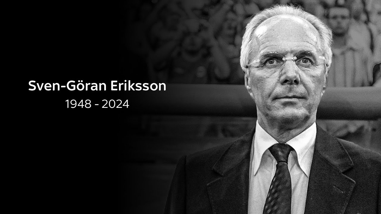 Former England manager Sven-Goran Eriksson has died at the age of 76