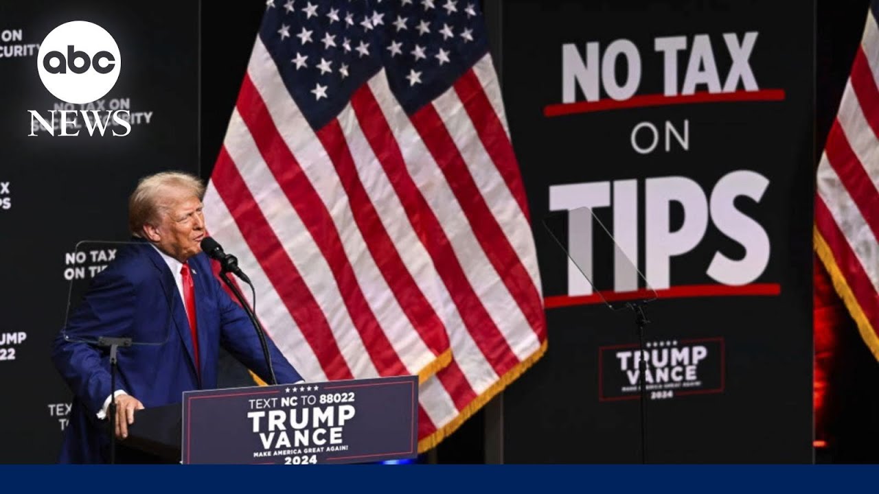 Former President Trump to talk about ‘no tax on tips’ policy